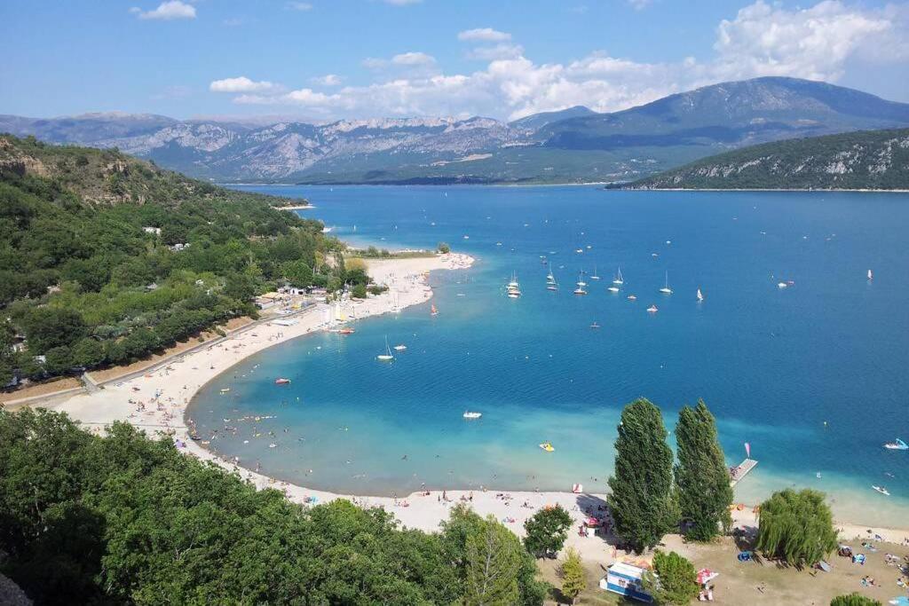 Gite Provencal Independant Avec Piscine Chauffee : Le Suy Bien Flayosc Exterior foto